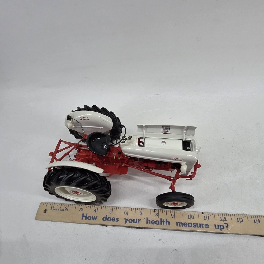 Ford Farm Tractor 1950s Vintage Machinery 1:12 Model Diecast J Rare 11" Die Cast - Picture 13 of 16